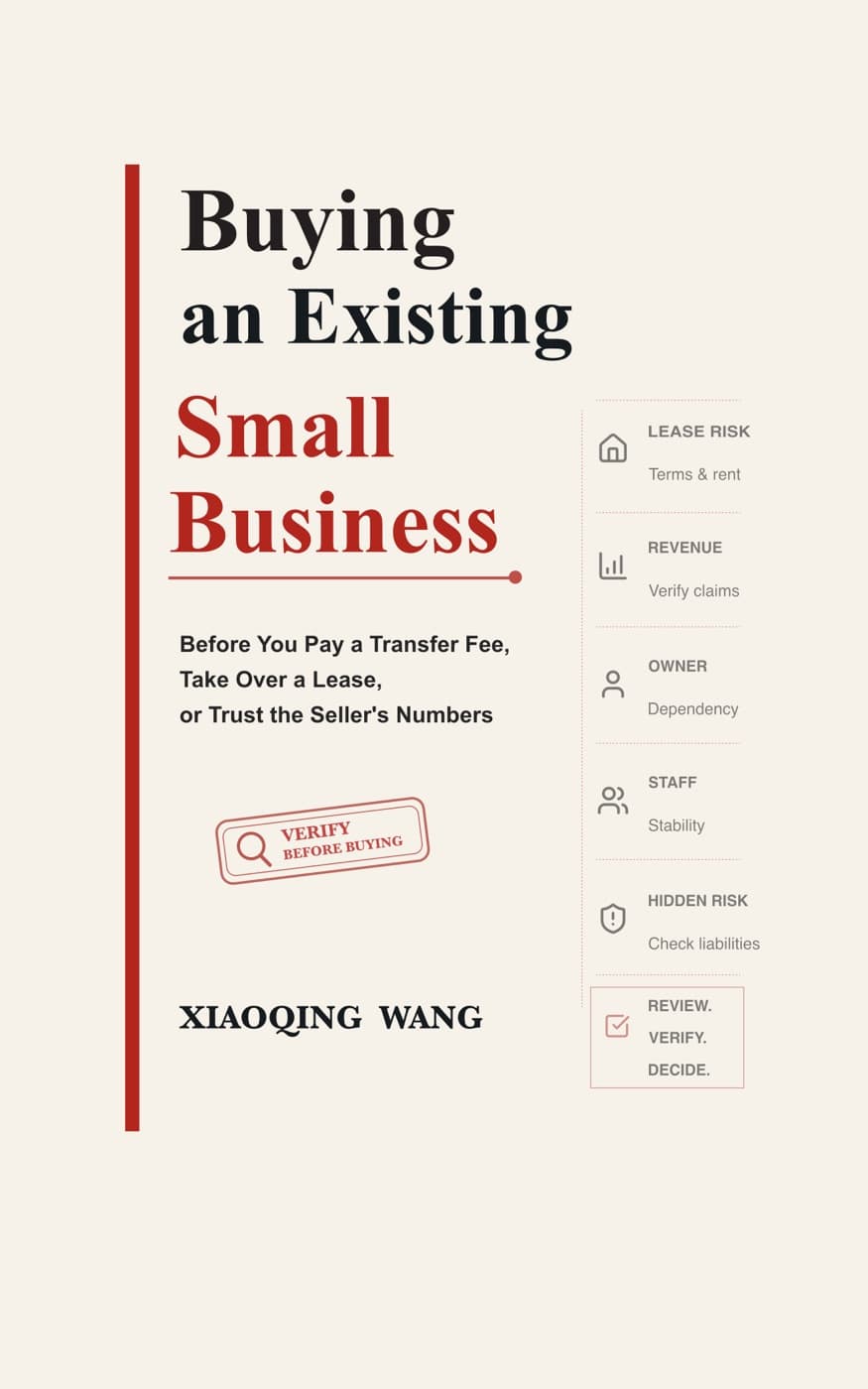Buying an Existing Small Business book cover