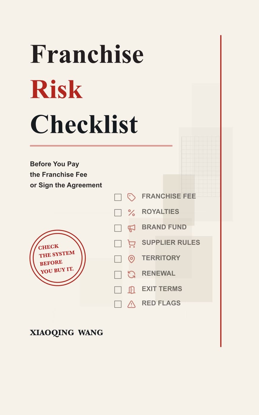 Franchise Risk Checklist book cover