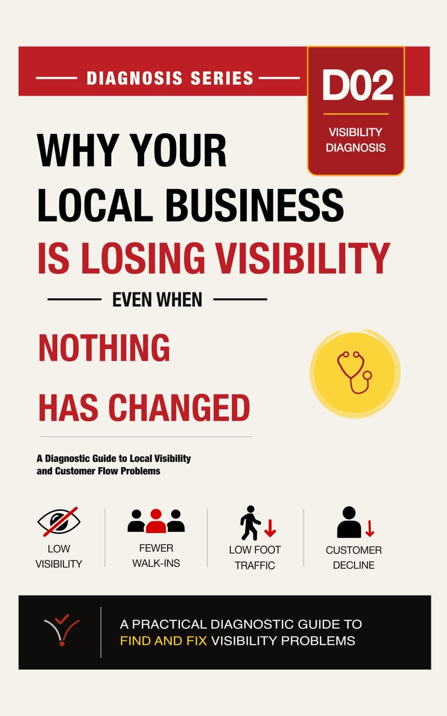 Why Your Local Business Is Losing Visibility Even When Nothing Has Changed book cover