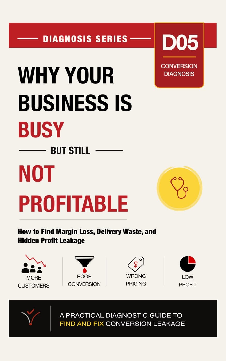 Why Your Business Is Busy but Still Not Profitable book cover