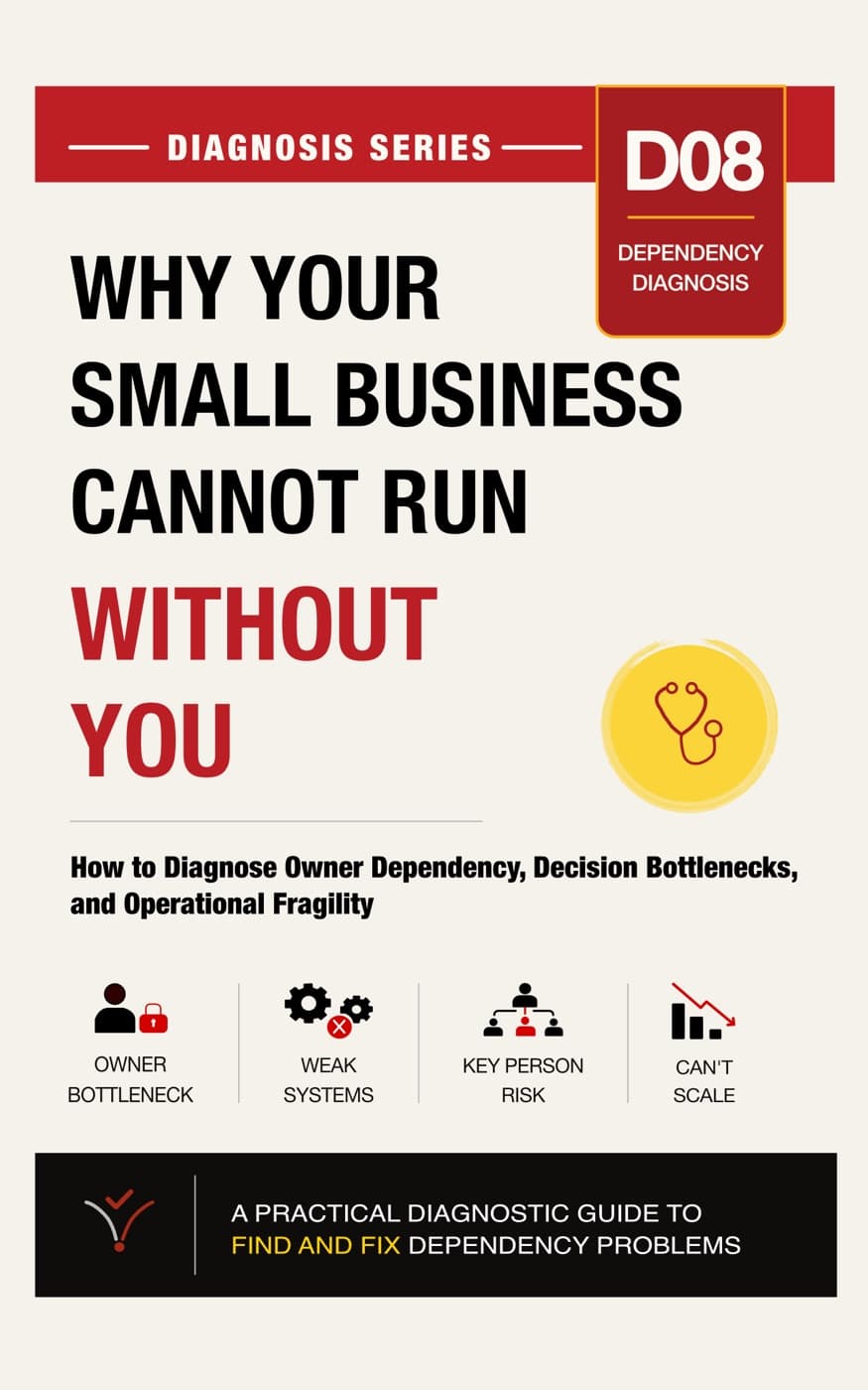 Why Your Business Cannot Run Without You book cover